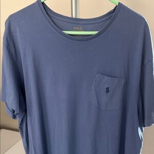 Polo by Ralph Lauren Men's Blue Short Sleeve Tee